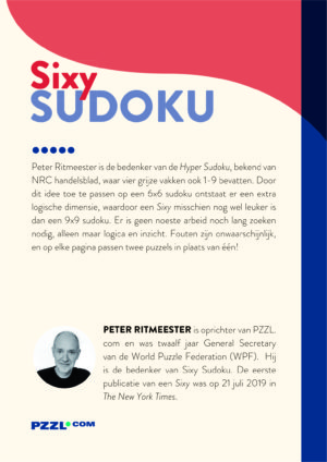 Sixy Sudoku ●●●●● - Afbeelding 2