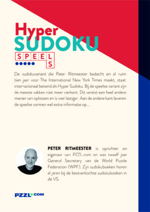 Hyper Sudoku Speels ●●●●● - Afbeelding 2