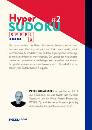 Hyper Sudoku Speels ●●●●● #2 - Afbeelding 2