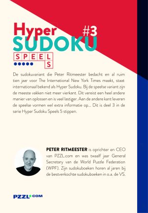 Hyper Sudoku Speels ●●●●● #3 - Afbeelding 2