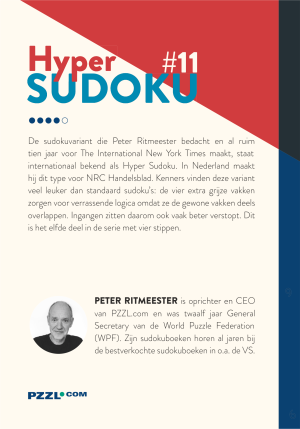 Hyper Sudoku ●●●● #11 - Afbeelding 2