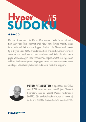 Hyper Sudoku ●●● #5 - Afbeelding 2