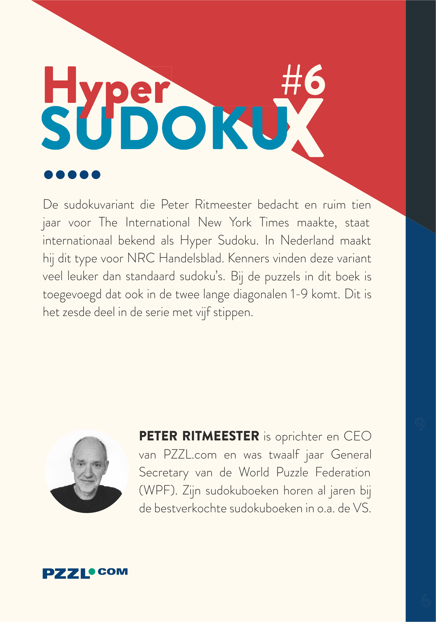 Hyper Sudoku X ●●●●● #6 - Afbeelding 2